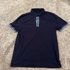 Express navy polo shirt, size S, good condition